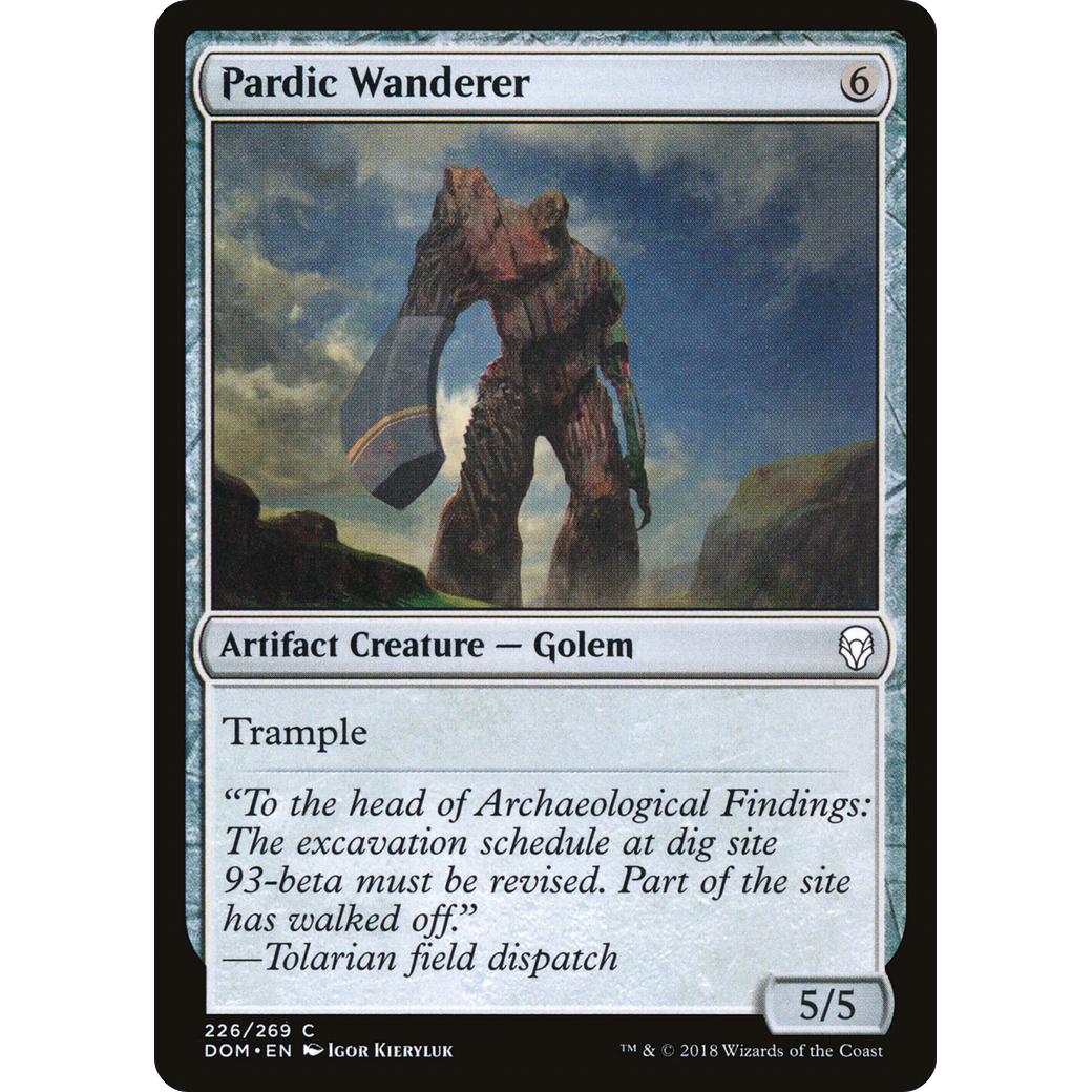 Pardic Wanderer (DOM-226) - Dominaria