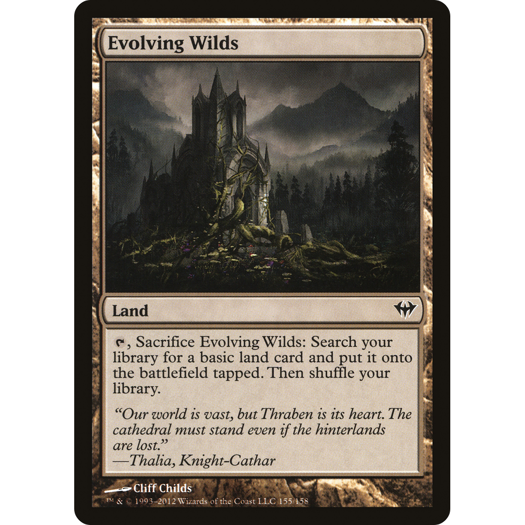 Evolving Wilds (DKA-155) - Dark Ascension