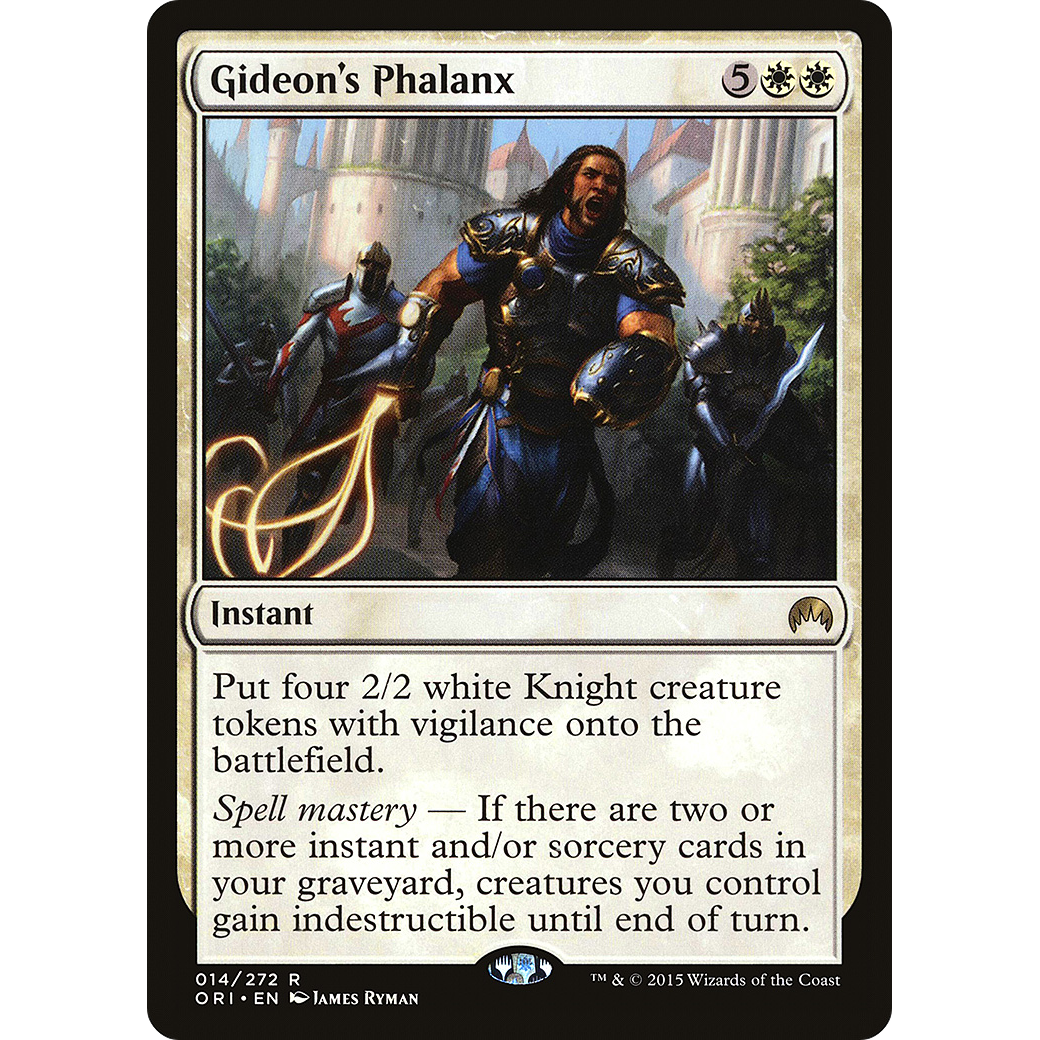 Gideon's Phalanx (ORI-014) - Magic Origins Foil