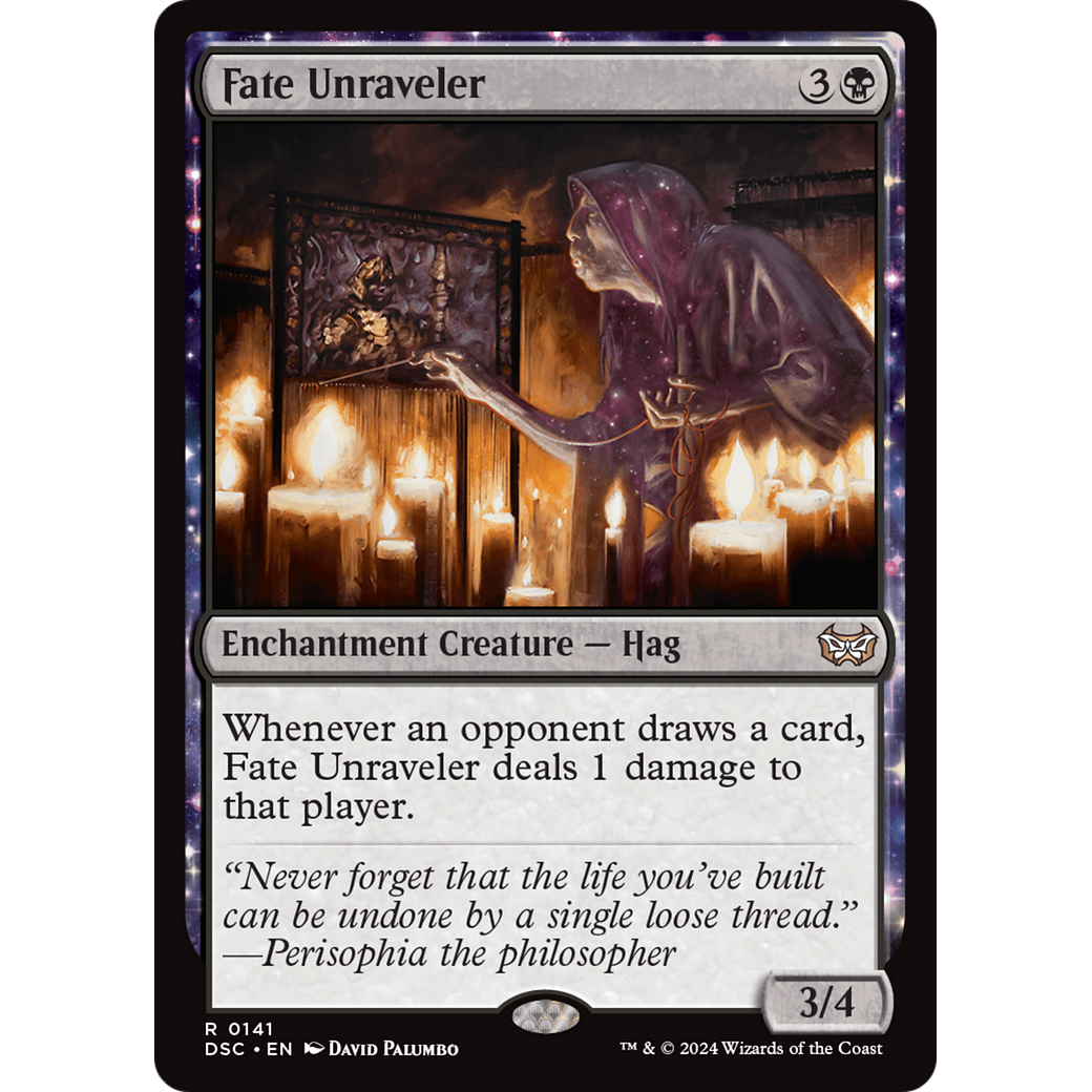 Fate Unraveler (DSC-141) - Duskmourn: House of Horror Commander