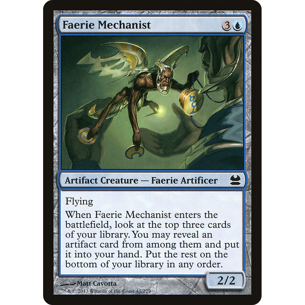 Faerie Mechanist (MMA-045) - Modern Masters