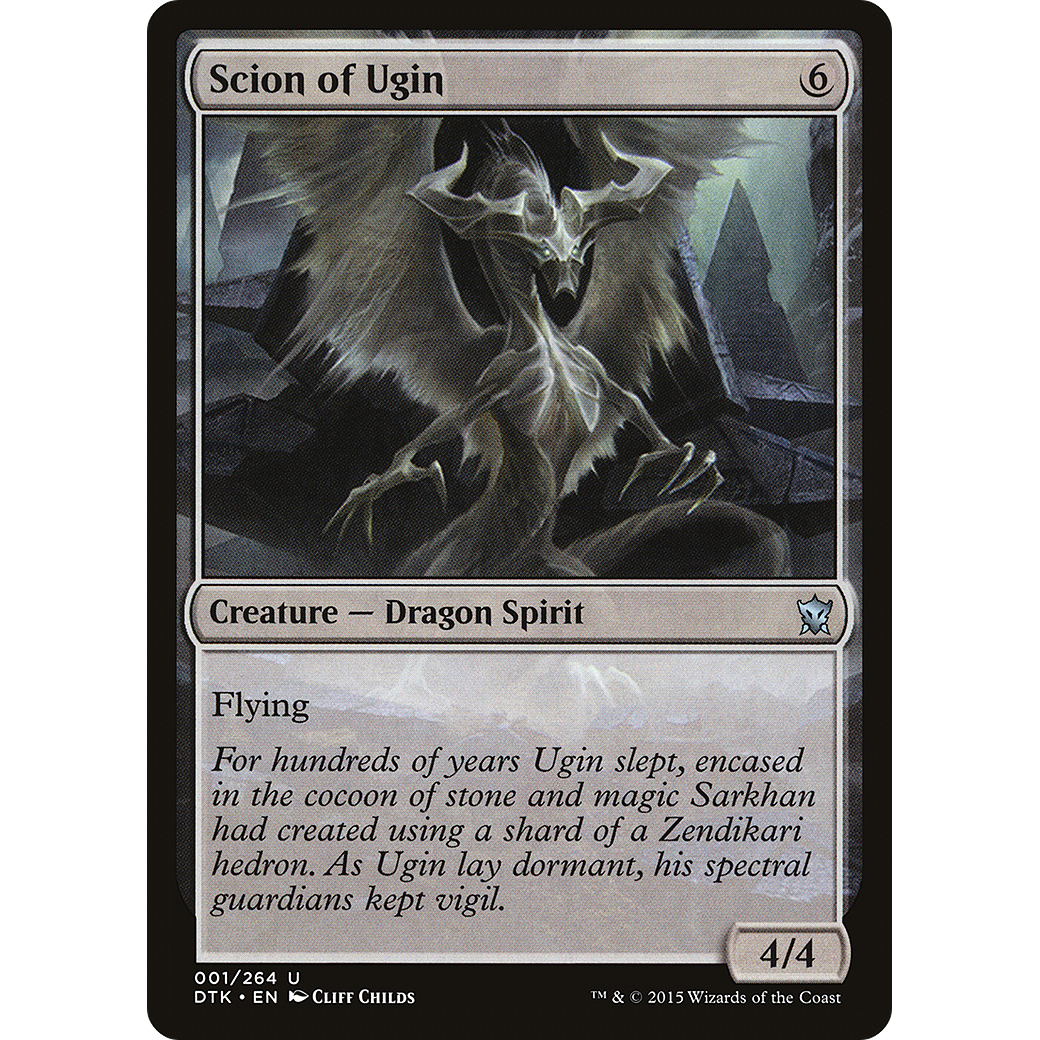 Scion of Ugin (DTK-001) - Dragons of Tarkir Foil