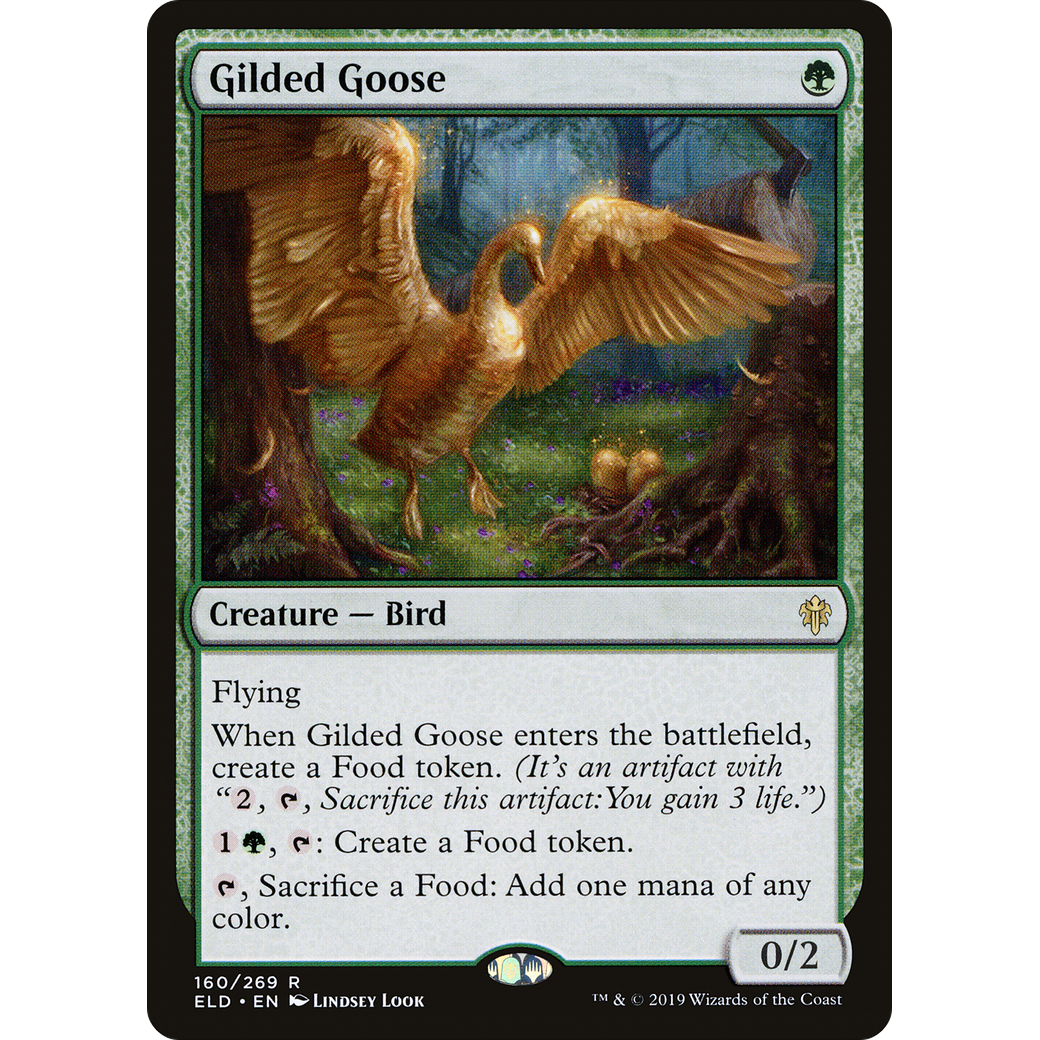 Gilded Goose (ELD-160) - Throne of Eldraine Foil