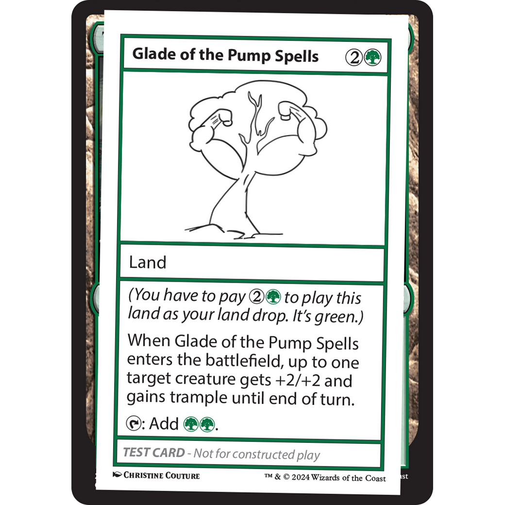 Glade of the Pump Spells (MB2PC-) - Mystery Booster 2