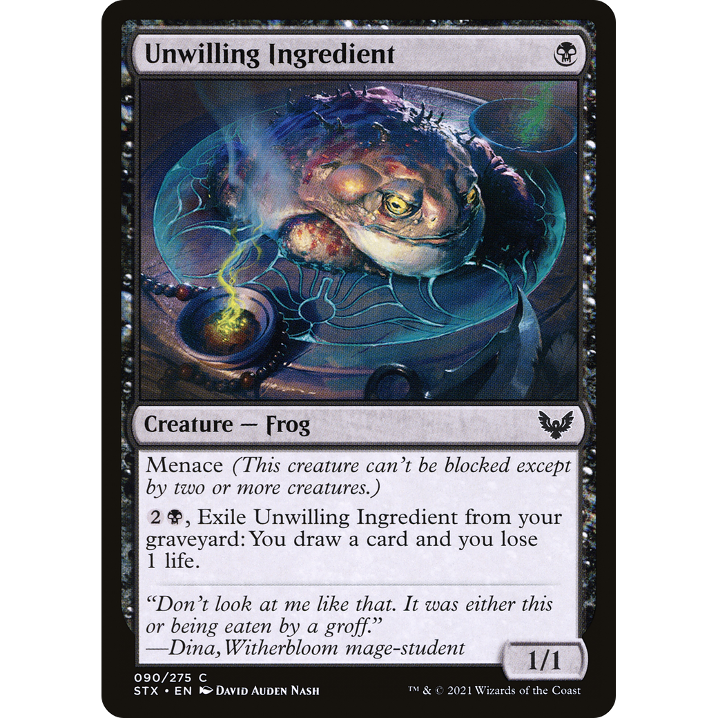 Unwilling Ingredient (STX-090) - Strixhaven: School of Mages