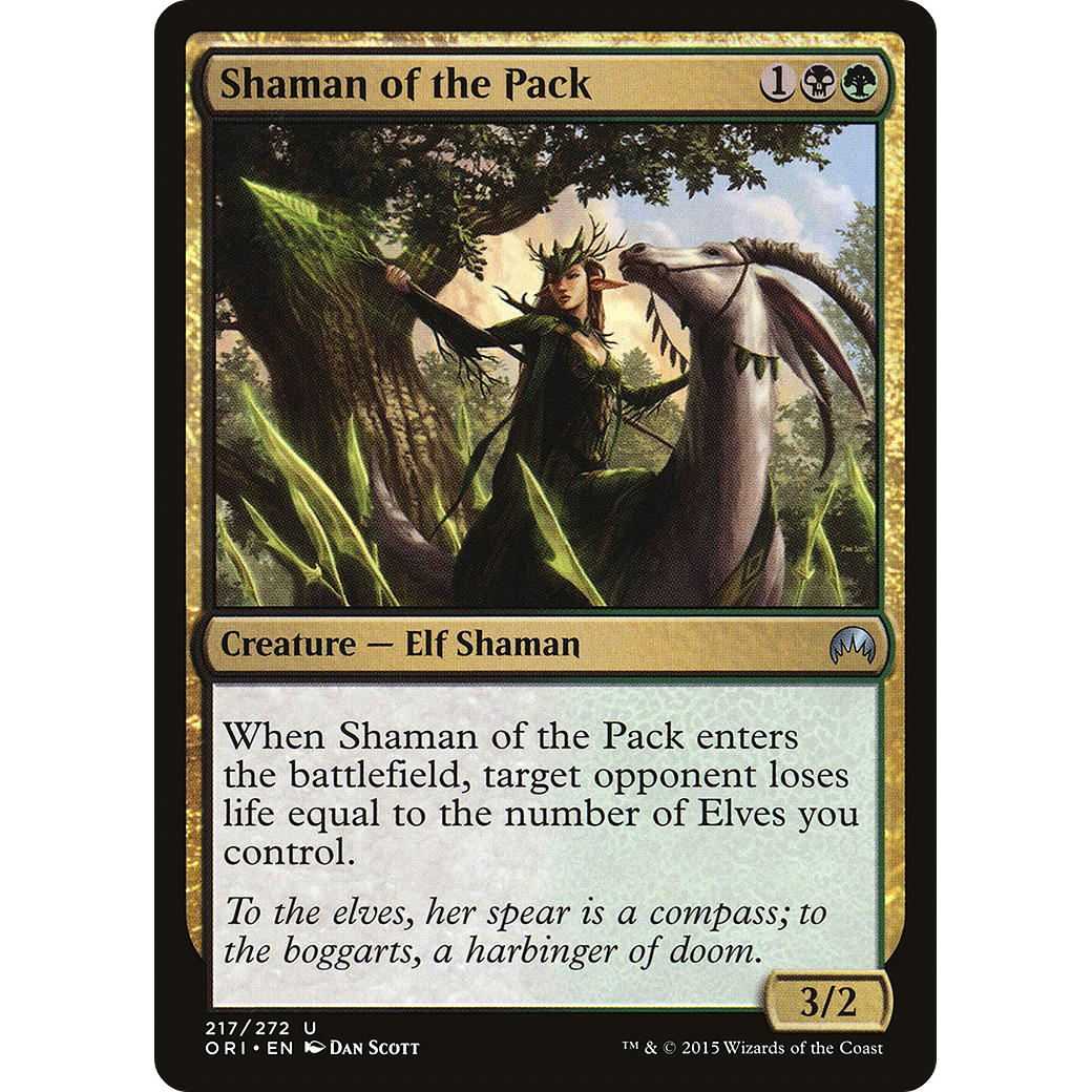 Shaman of the Pack (ORI-217) - Magic Origins