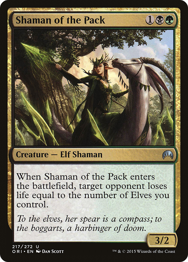 Shaman of the Pack (ORI-217) - Magic Origins
