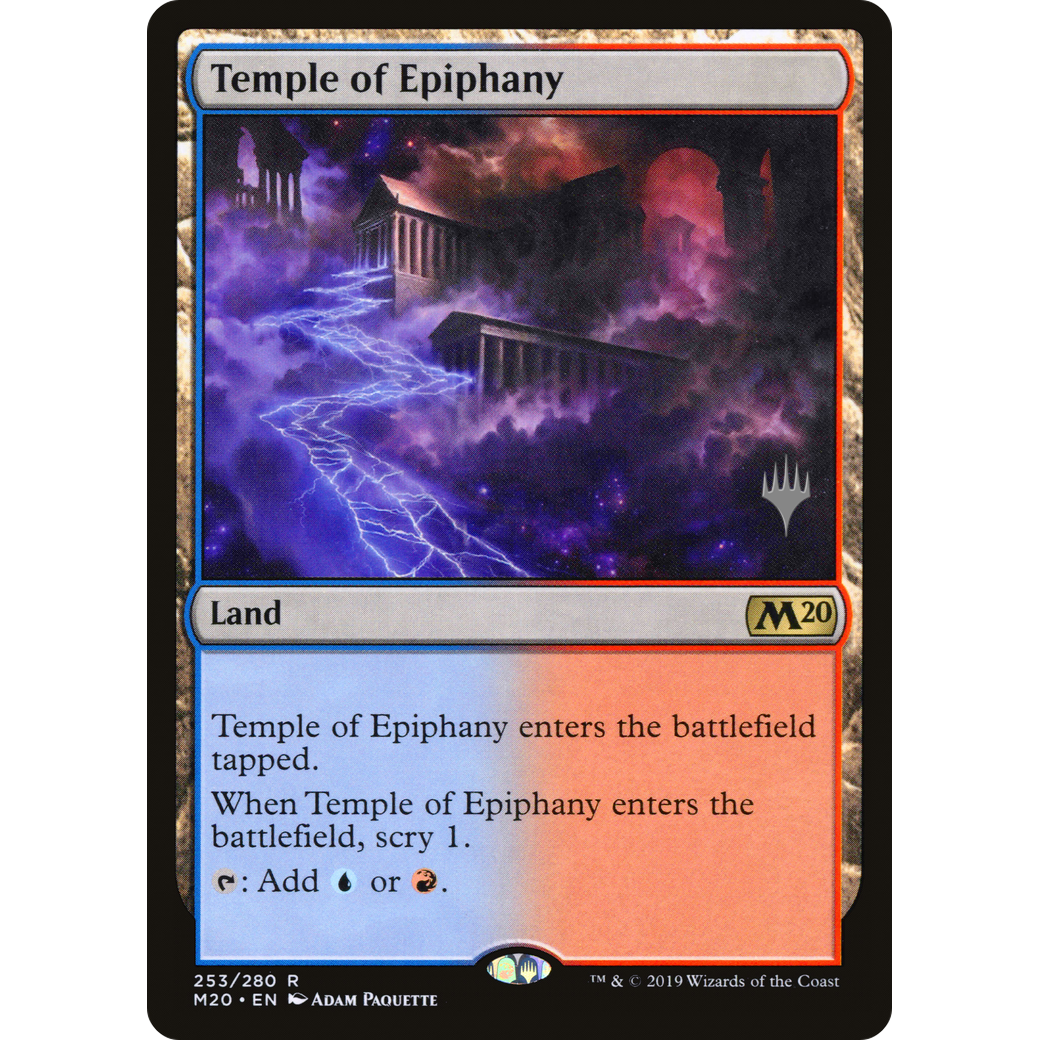Temple of Epiphany (PPM20-253) - Core Set 2020 Promos Foil