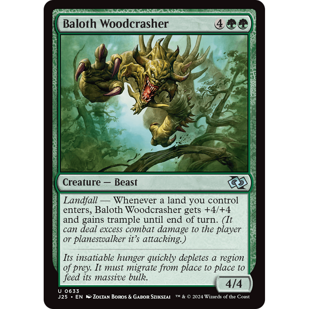 Baloth Woodcrasher (J25-633) - Foundations Jumpstart