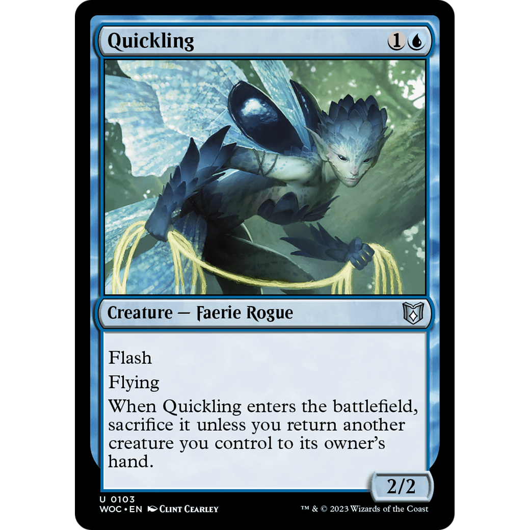 Quickling (WOC-103) - Wilds of Eldraine Commander
