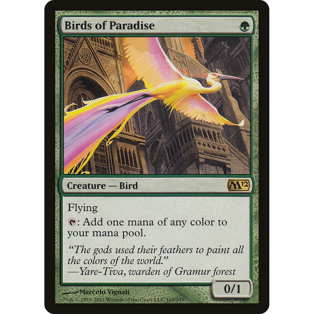 Birds of Paradise (M12-165) - Magic 2012