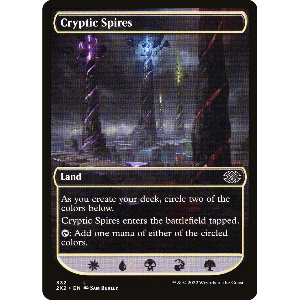 Cryptic Spires (2X2-332) - Double Masters 2022