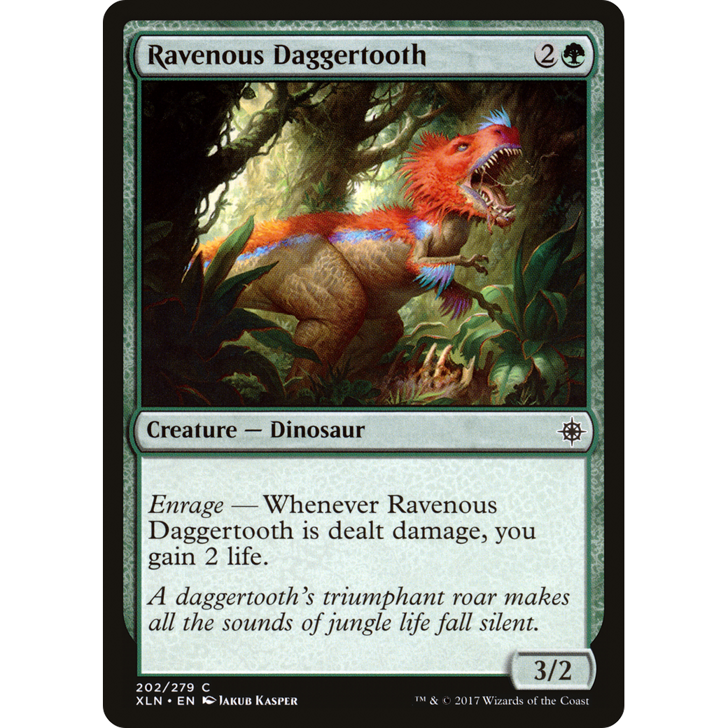 Ravenous Daggertooth (XLN-202) - Ixalan