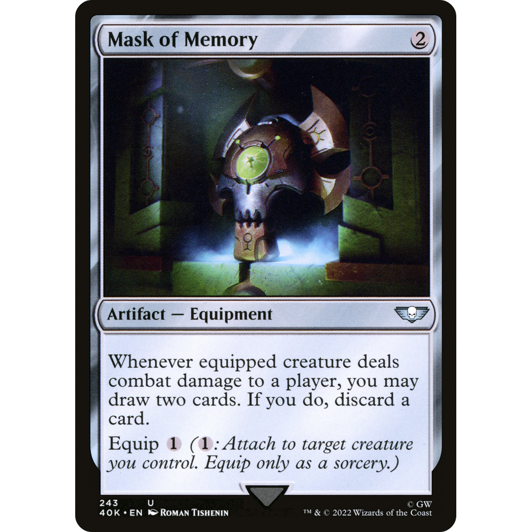 Mask of Memory (40K-243) - Warhammer 40,000 Commander