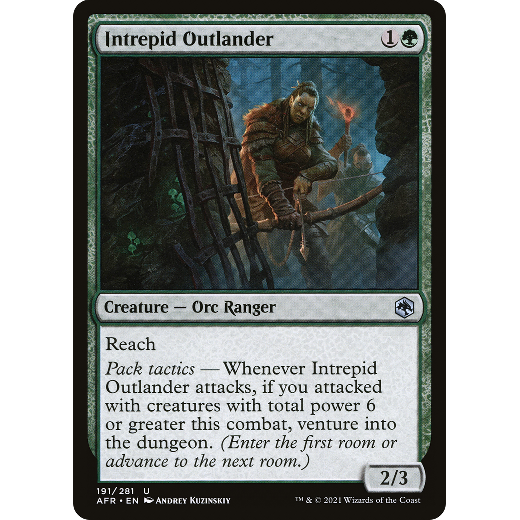 Intrepid Outlander (AFR-191) - Adventures in the Forgotten Realms