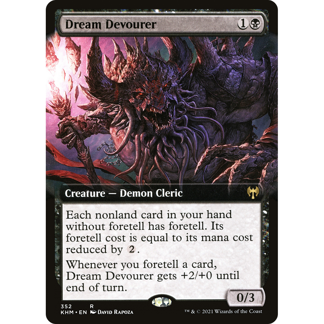 Dream Devourer (Extended Art) (KHM-352) - Kaldheim: (Extended Art) Foil