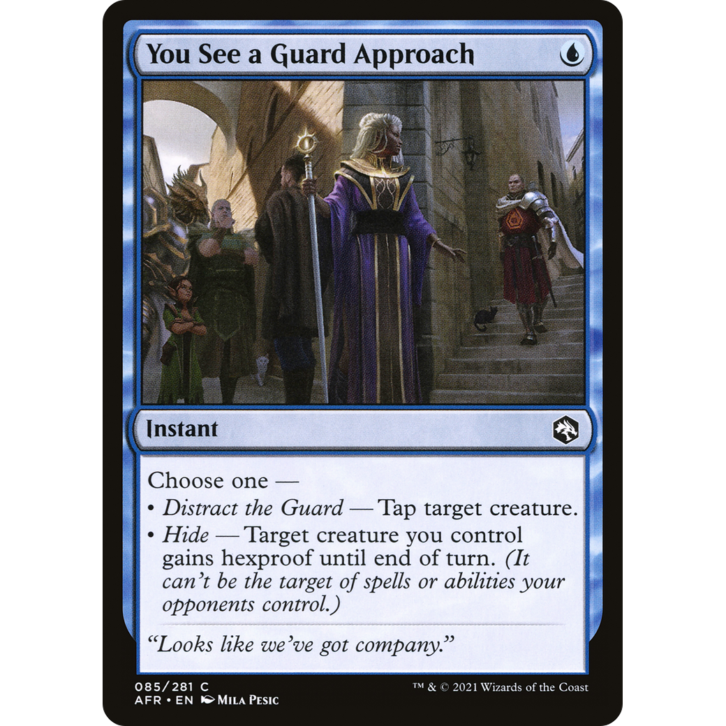 You See a Guard Approach (AFR-085) - Adventures in the Forgotten Realms