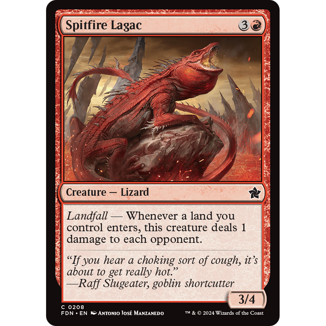 Spitfire Lagac (FDN-208) - Foundations Foil