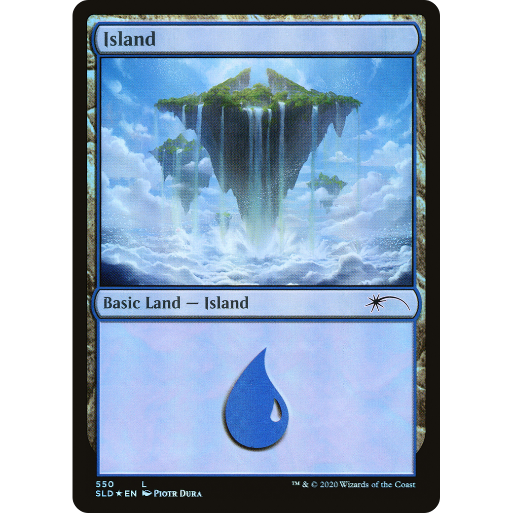 Island (550) (SLD-550) - Secret Lair Drop Foil