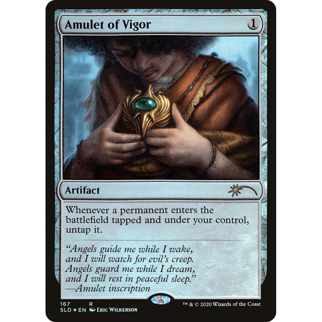 Amulet of Vigor (SLD-167) - Secret Lair Drop Foil
