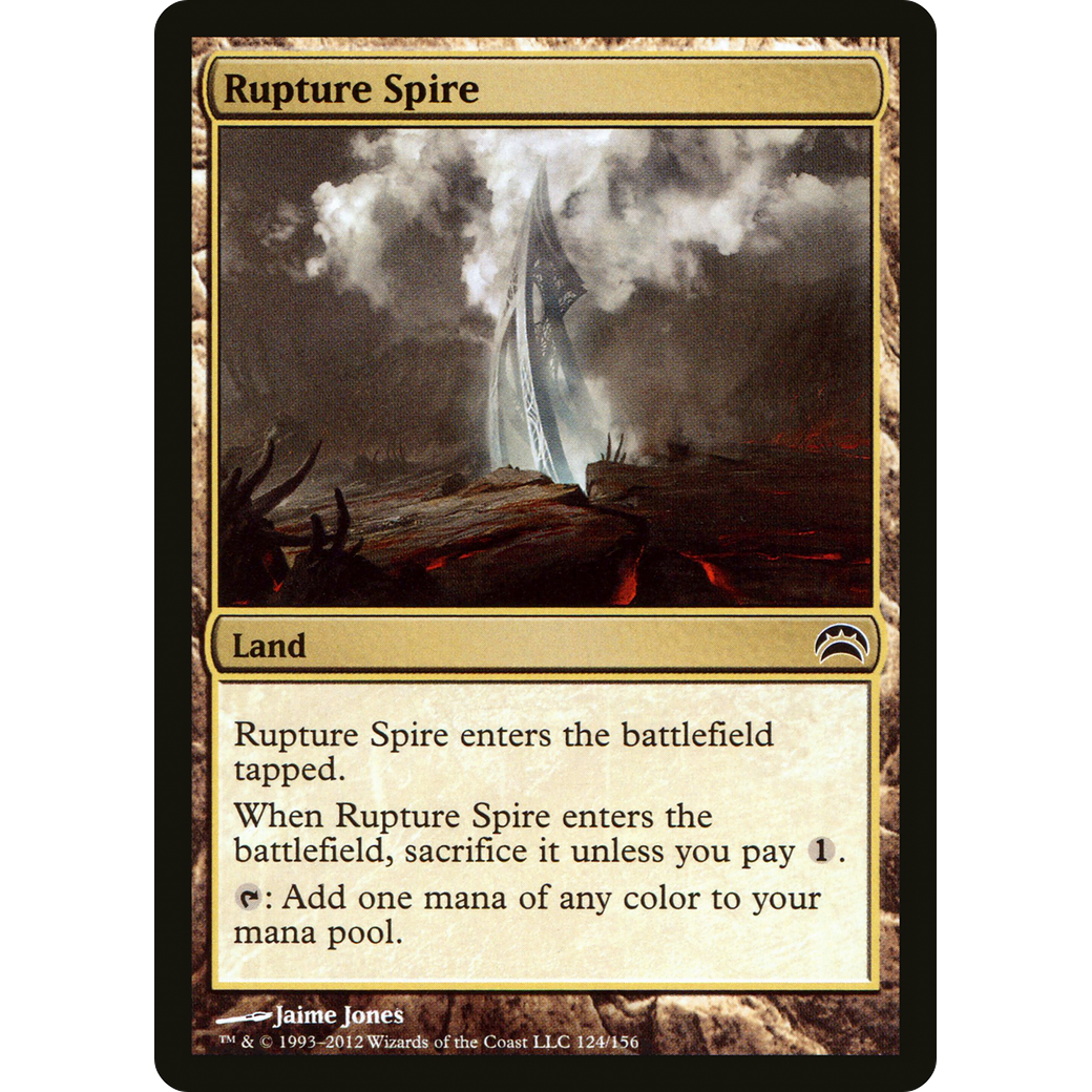 Rupture Spire (PC2-124) - Planechase 2012 Foil