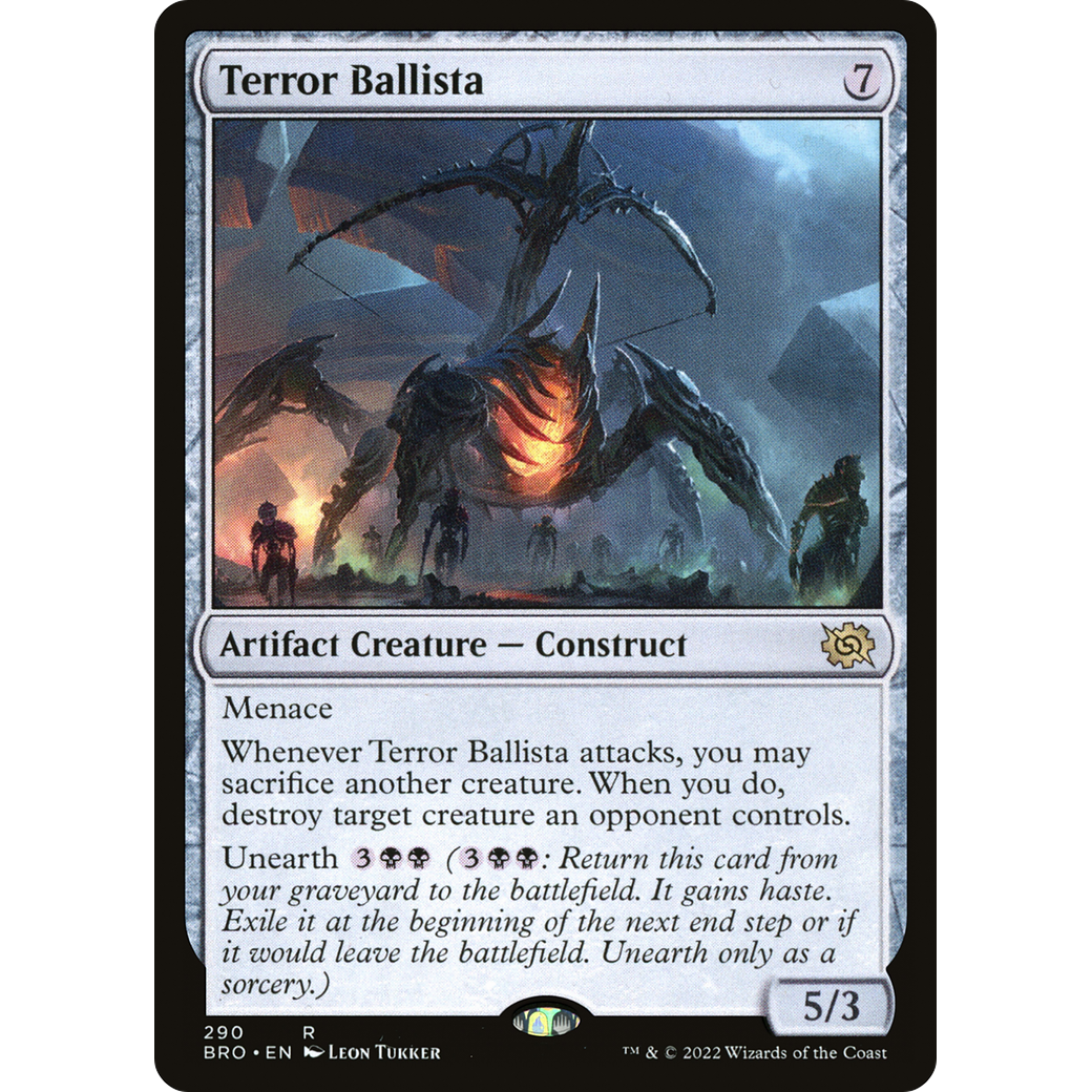 Terror Ballista (BRO-290) - The Brothers' War
