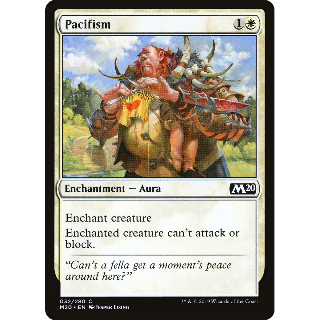 Pacifism (M20-032) - Core Set 2020 Foil