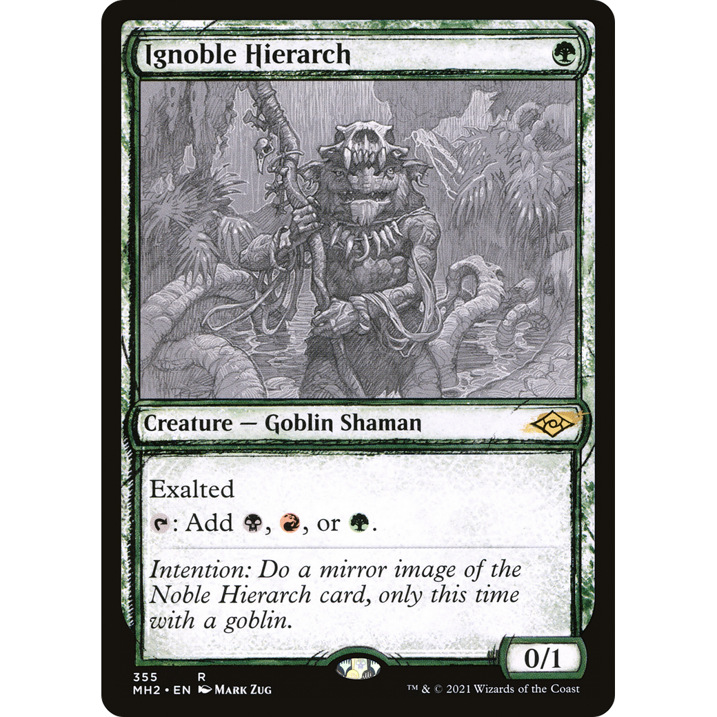 Ignoble Hierarch (Showcase) (MH2-355) - Modern Horizons 2: (Showcase)