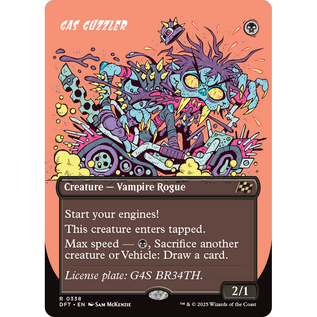 Gas Guzzler (DFT-338) - Aetherdrift (Borderless)