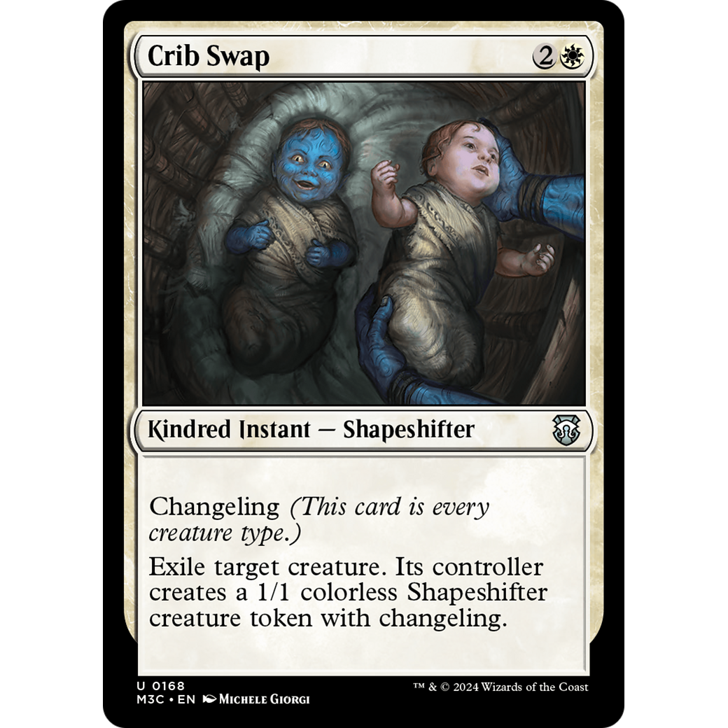 Crib Swap (M3C-168) - Modern Horizons 3 Commander Foil