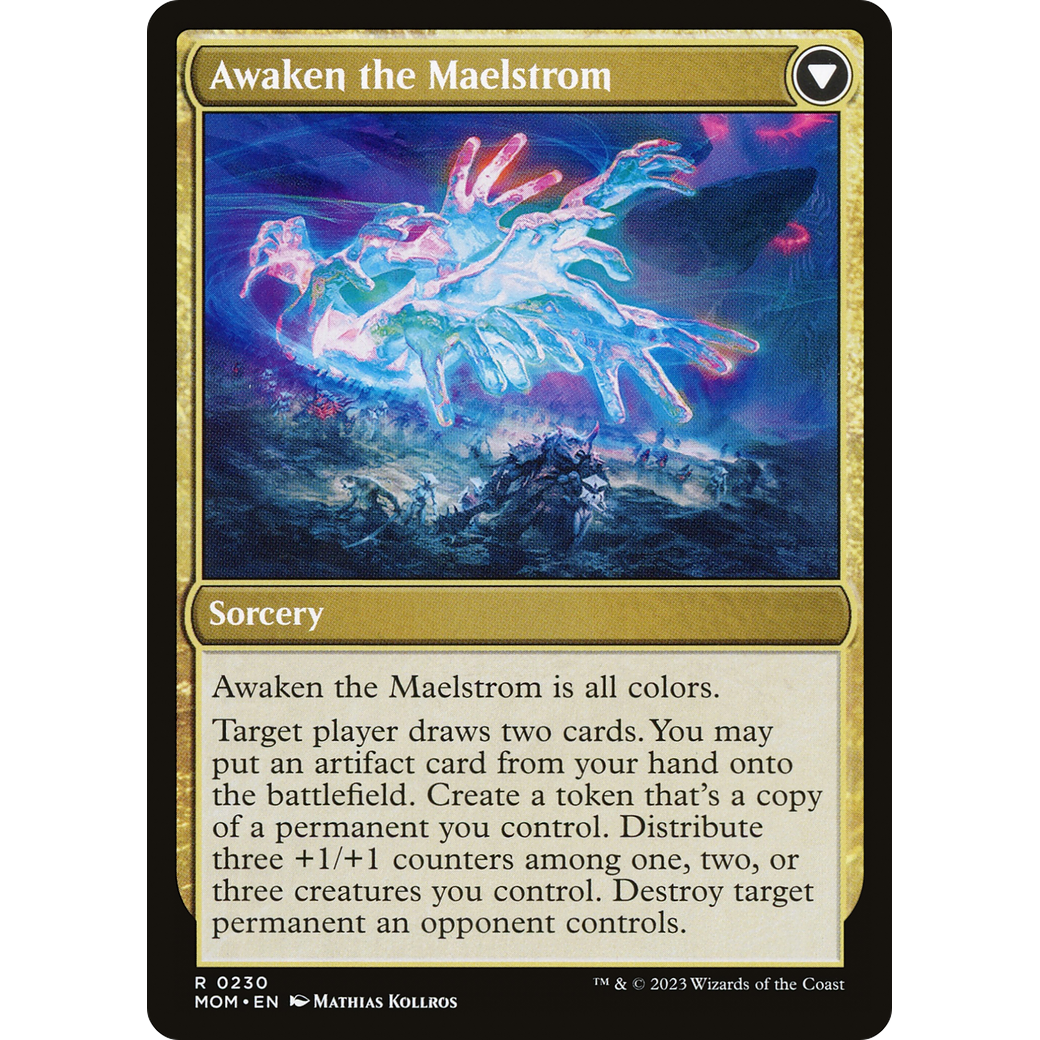 Invasion of Alara // Awaken the Maelstrom (MOM-230) - March of the Machine