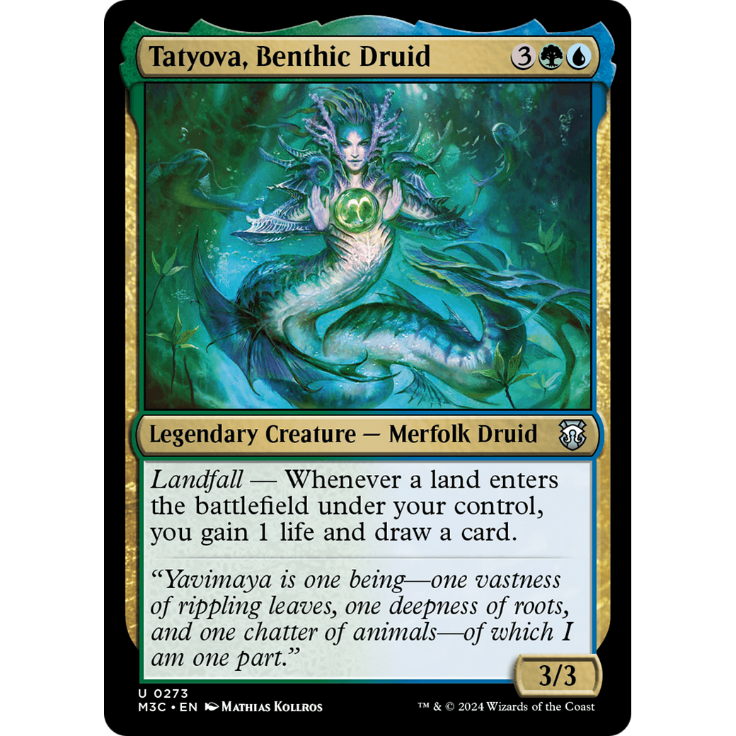 Tatyova, Benthic Druid (M3C-273) - Modern Horizons 3 Commander