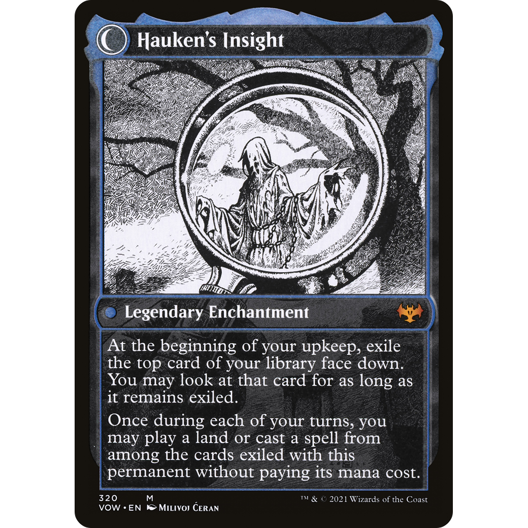 Jacob Hauken, Inspector (Showcase) (VOW-320) - Innistrad: Crimson Vow: (Showcase, Double Faced Transform)