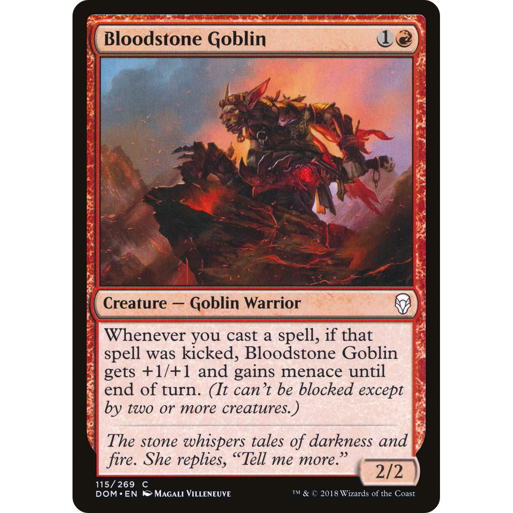 Bloodstone Goblin (DOM-115) - Dominaria