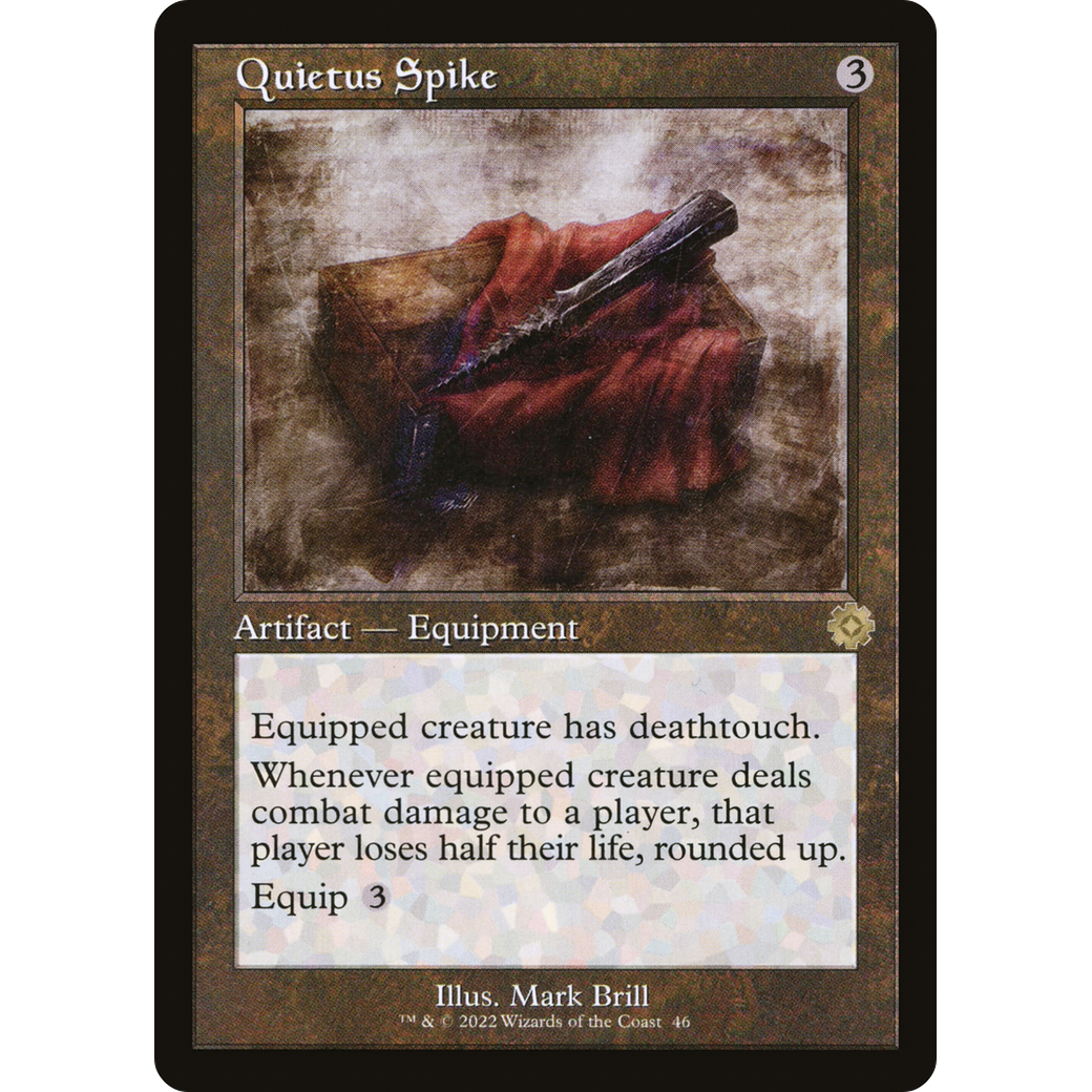 Quietus Spike (BRR-046) - The Brothers' War Retro Artifacts Foil