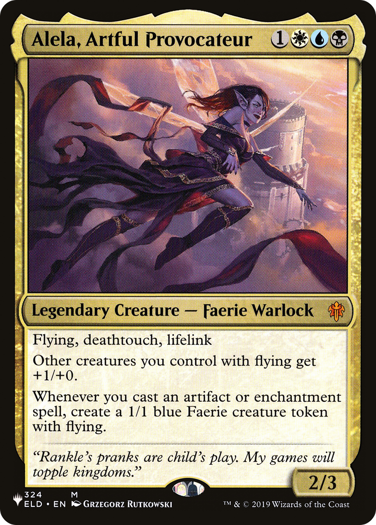 Alela, Artful Provocateur (LIST-324/269) - The List