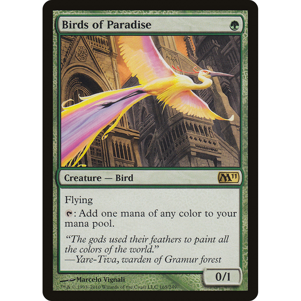 Birds of Paradise (M11-165) - Magic 2011