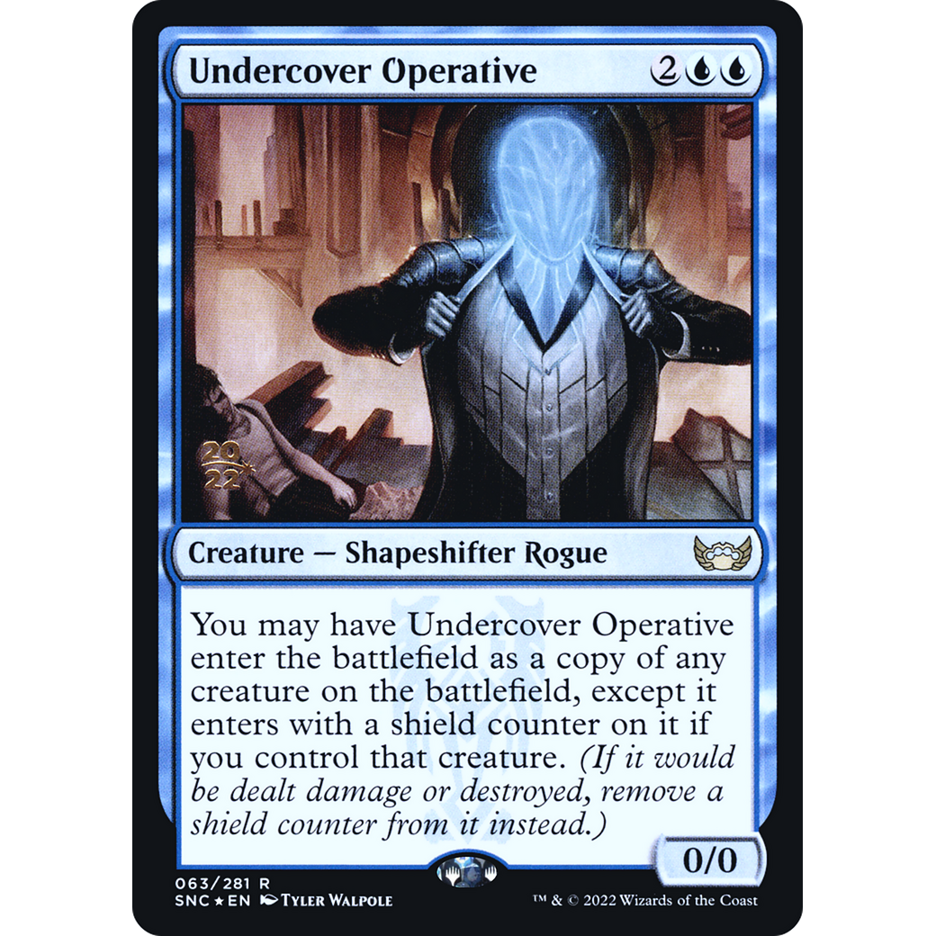 Undercover Operative (PRE-063) - Streets of New Capenna Promos Foil