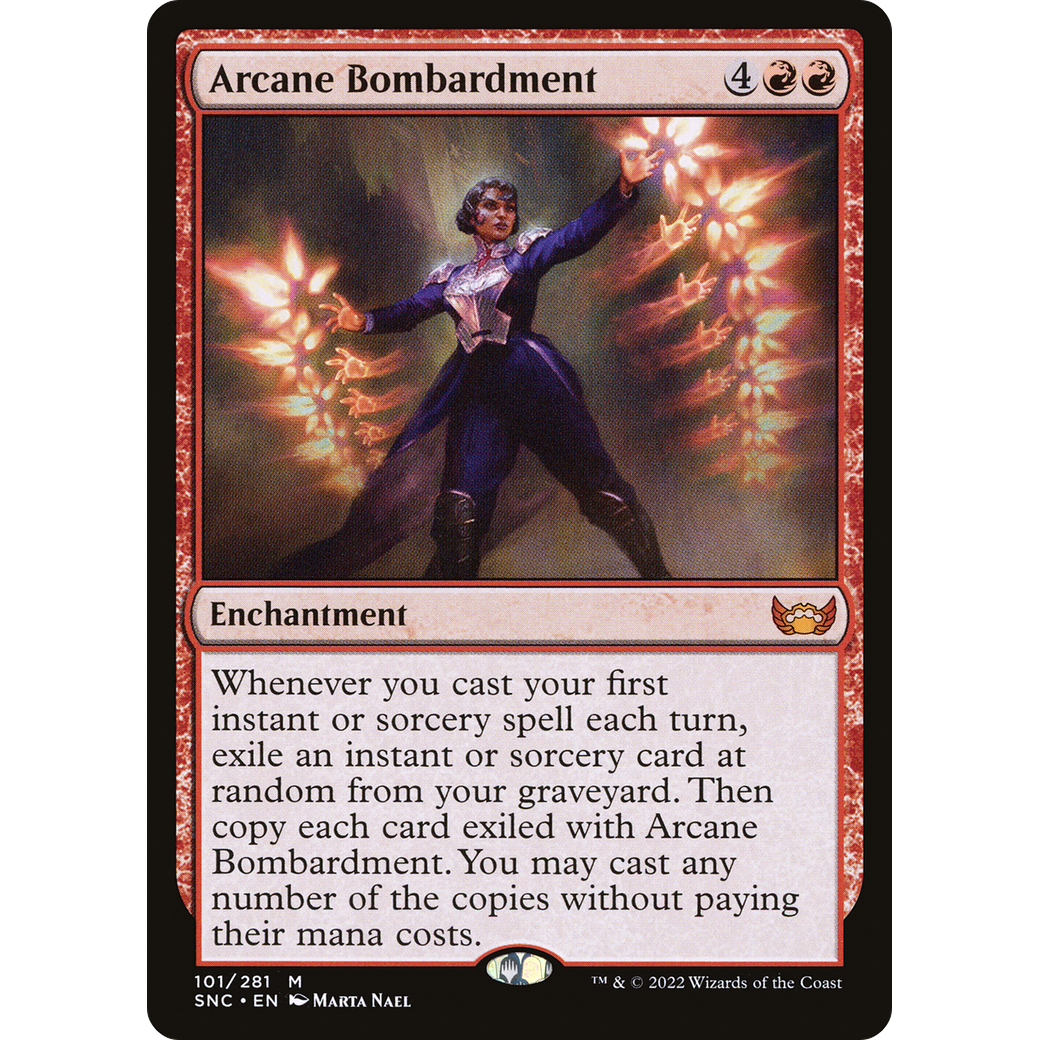 Arcane Bombardment (SNC-101) - Streets of New Capenna
