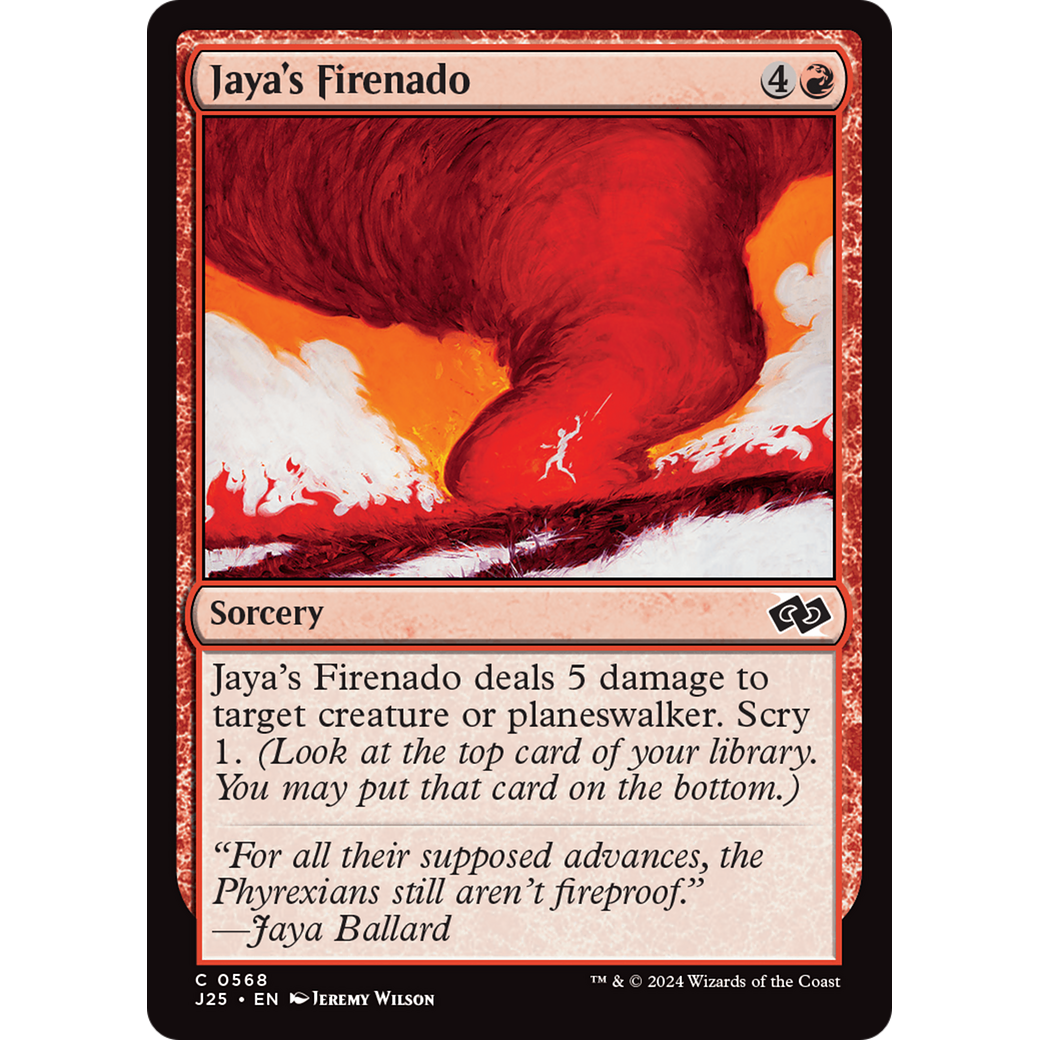 Jaya's Firenado (J25-568) - Foundations Jumpstart