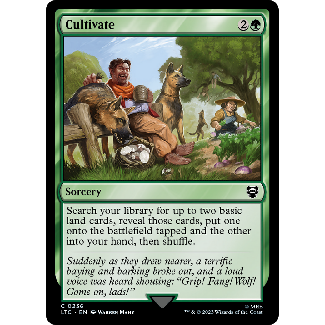 Cultivate (LTC-236) - Tales of Middle-earth Commander