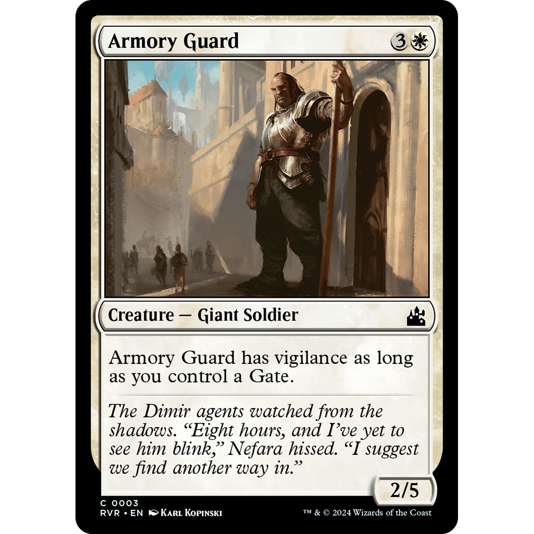 Armory Guard (RVR-003) - Ravnica Remastered