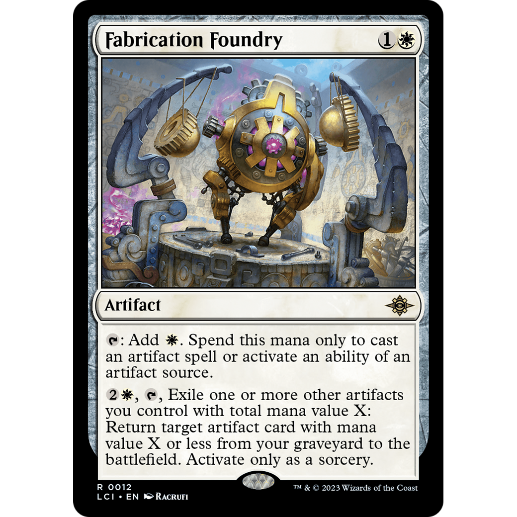 Fabrication Foundry (LCI-012) - The Lost Caverns of Ixalan Foil