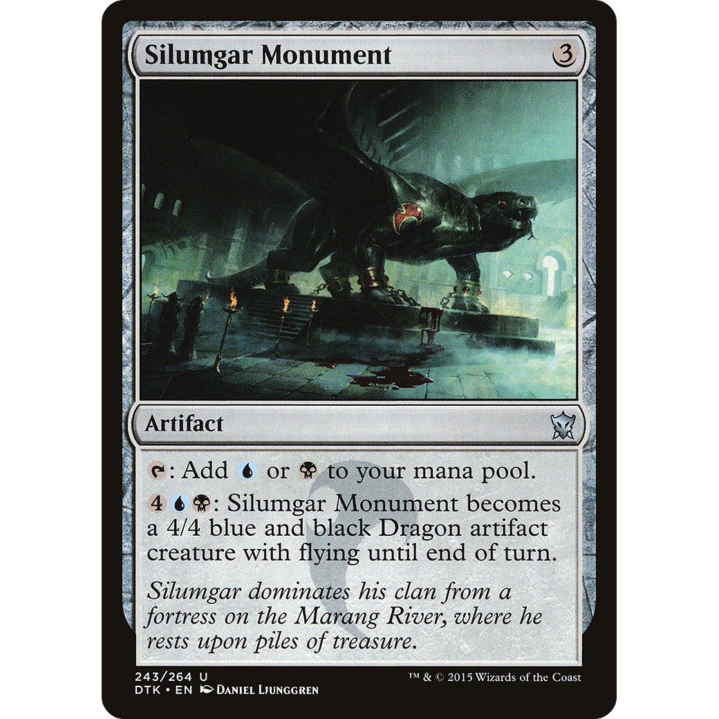 Silumgar Monument (DTK-243) - Dragons of Tarkir Foil