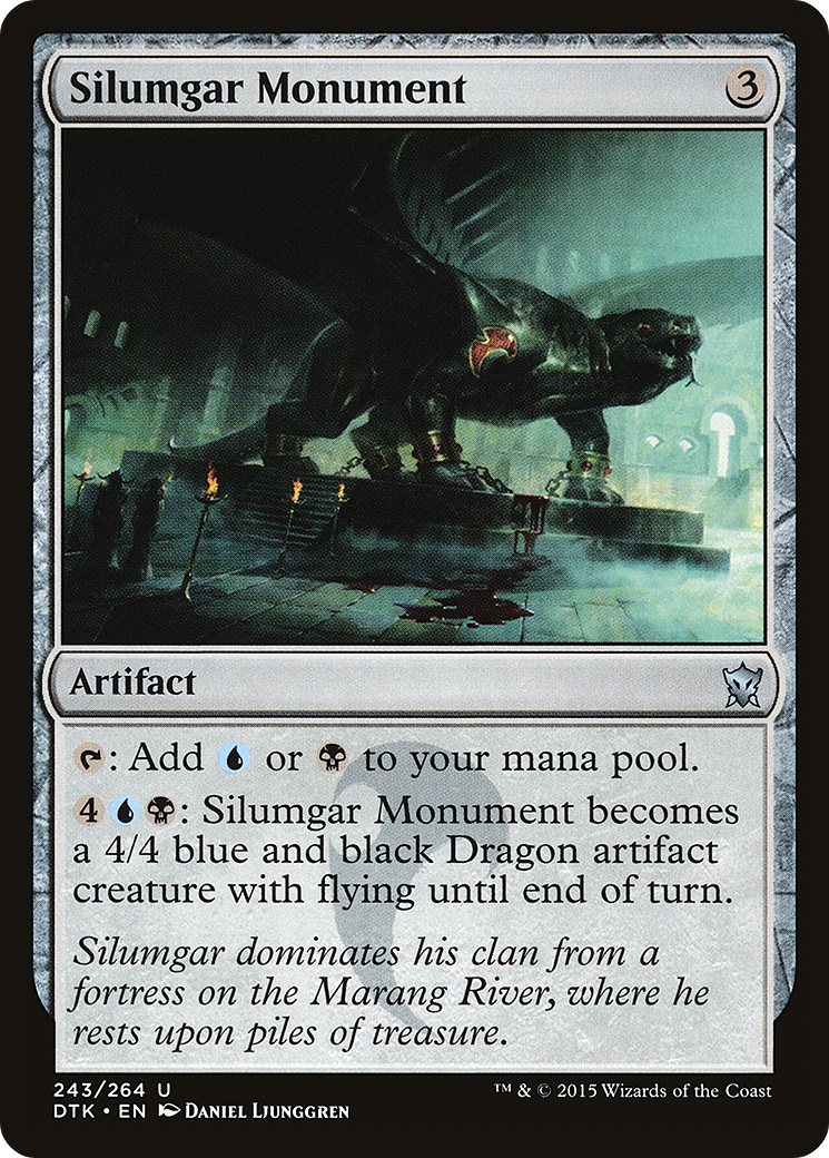 Silumgar Monument (DTK-243) - Dragons of Tarkir Foil