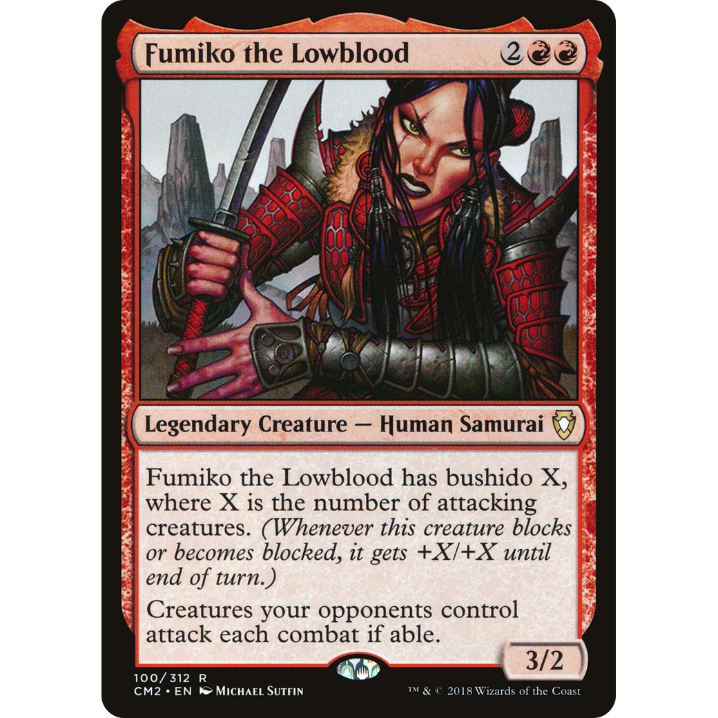Fumiko the Lowblood (CM2-100) - Commander Anthology Volume II