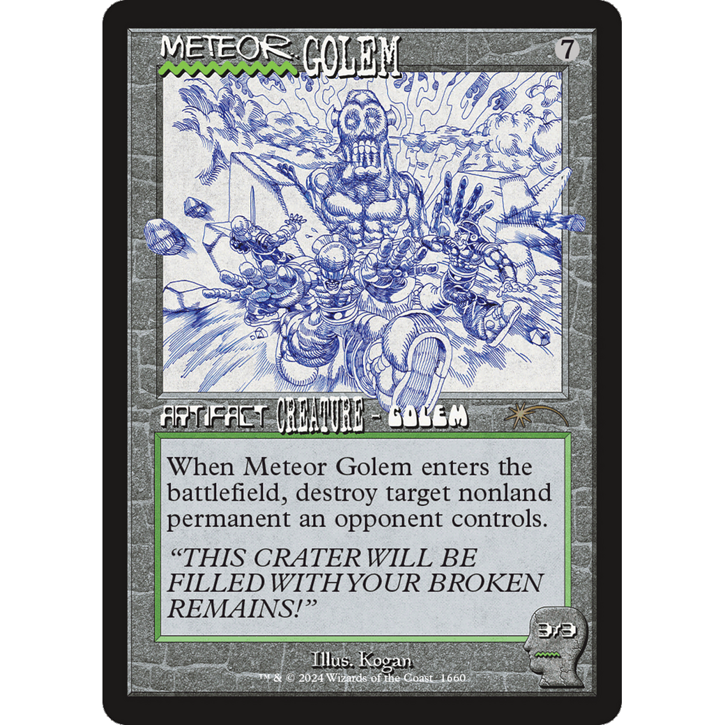 Meteor Golem (1660) (SLD-1660) - Secret Lair Drop