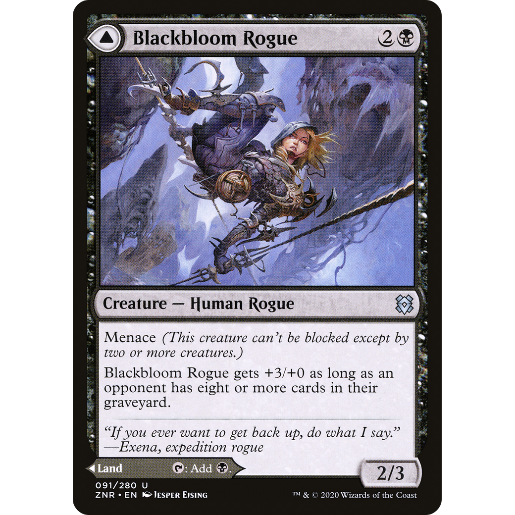 Blackbloom Rogue (ZNR-091) - Zendikar Rising