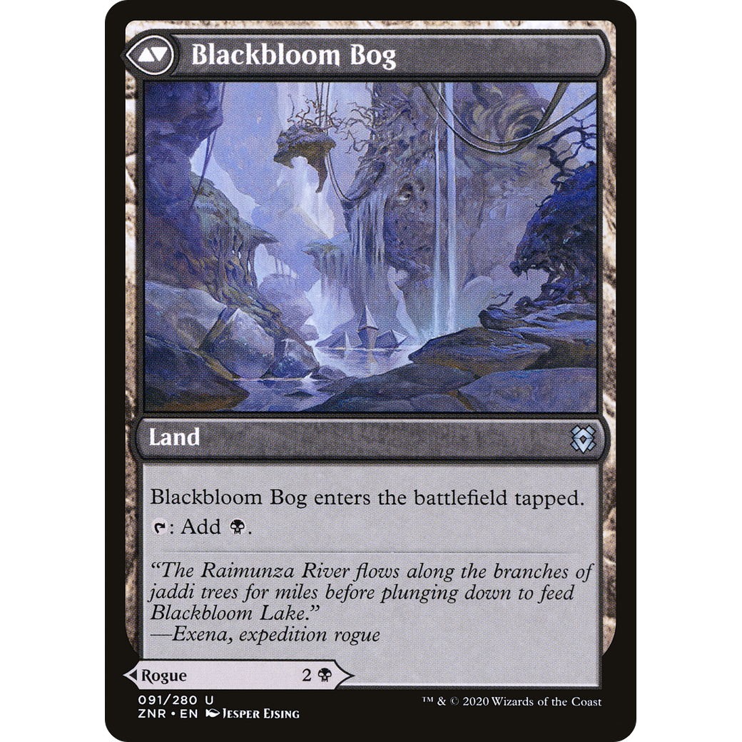 Blackbloom Rogue (ZNR-091) - Zendikar Rising Foil