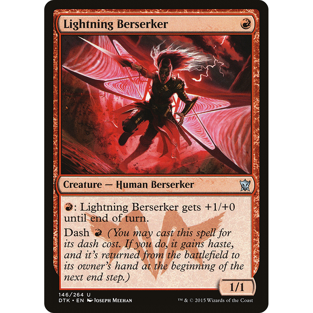 Lightning Berserker (DTK-146) - Dragons of Tarkir Foil